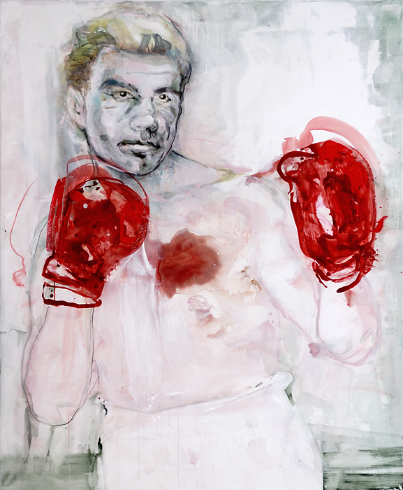 Das Herz eines Boxers, 170 x 140 cm, 2014
