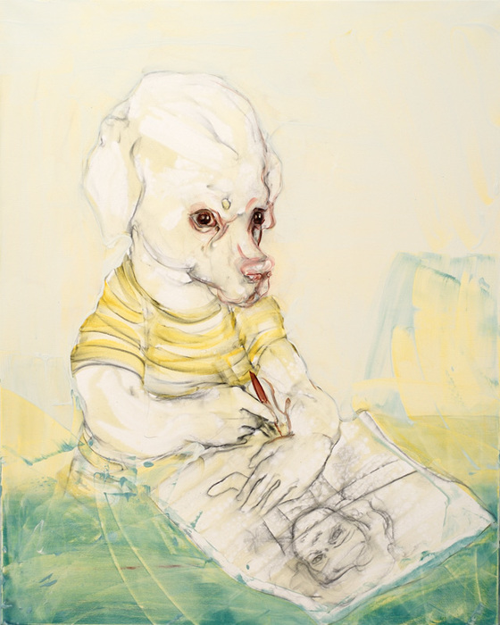 Selbstbild, 125 x 100 cm, 2019